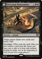 Decorum Dissertation #78 Secrets of Strixhaven Mythic Rare MTG