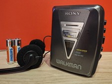 SERVICED Sony Walkman WM-EX180 personal stereo cassette player NEW BELT. 