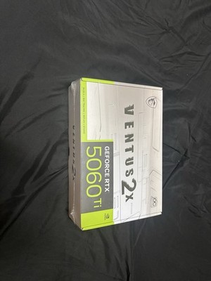 MSI GeForce RTX 5060 TI 8G VENTUS 2X OC Edition Plus NVIDIA 8 GB GDDR7
