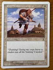 Magic The Gathering EAGER CADET Creature - Soldier by G & T Hildebrandt MTG