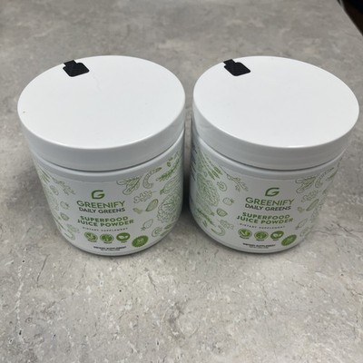 Greenify Daily Greens Superfood Juice Powder - 4.6oz - 2 Tubs