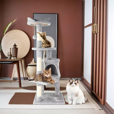 Large Cat Tree Tall Cat Tower Multi Level Activity Centre Indoor Cat Furniture