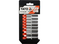 "Yato SteckschlüSselsatz 1/4\" Auf Leiste Typ2 8-Tlg YT-14431"