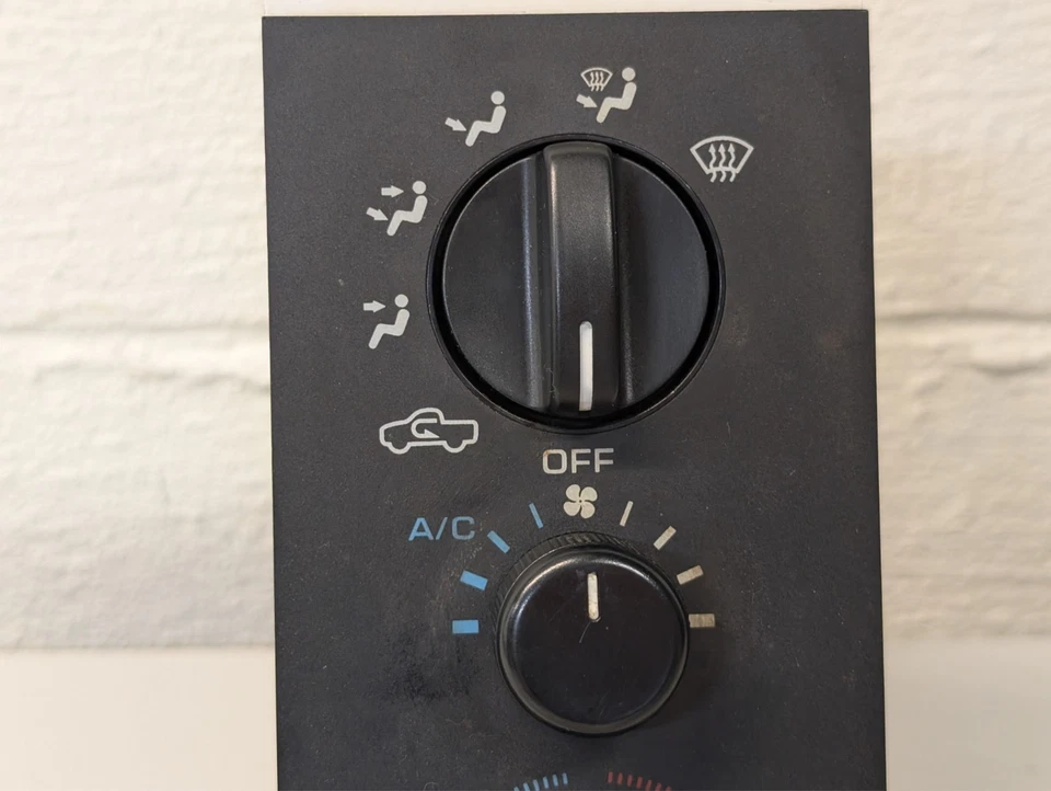 Unidad de interruptor de control de calefacción aire acondicionado Dodge Ram 1994-1997 94 1995 1996 1500 2500 Foto 4 de 4