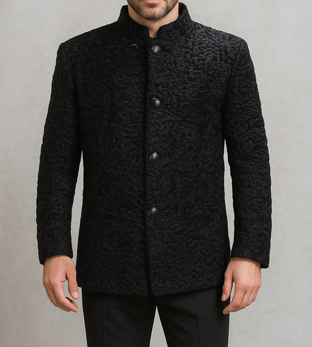 Black Real Persian Lamb Fur