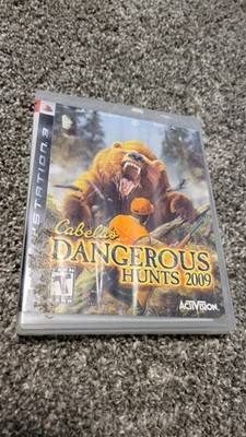 PlayStation 3 Cabelas Dangerous Hunts 2009 PS3 Video Game CIB FREE SHIPPING
