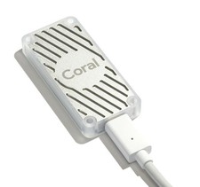 Google Coral USB Edge TPU Coprocessor - AI ML Accelerator
