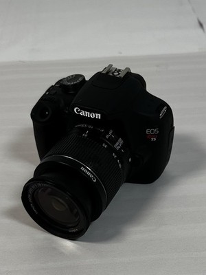 Canon EOS Rebel T5 Digital SLR Camera Black 3x Zoom Image Stabilization