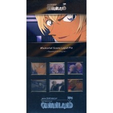 Group D Detective Conan Memorial Scene Pin Badge Set TV Anime OP & ED Japan C620