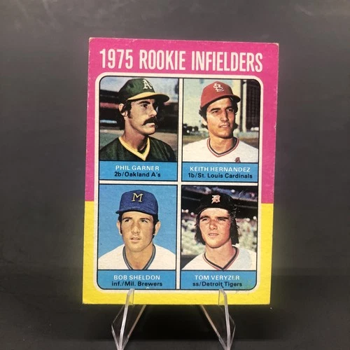 1975 Topps Mini #623 1975 Rookie Infielders - Keith Hernandez