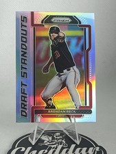 2021 Panini Prizm Draft Picks Draft Standouts Silver Prizm Brendan Beck #DS-BB