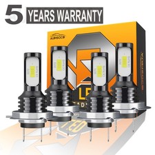 For Peugeot 2008 3008 208 GT 2014-2016 H7 H7 Full Front LED Headlight Bulbs Kit