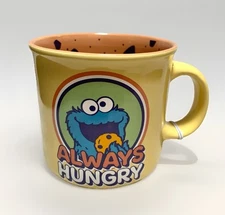 NEW Sesame Street Cookie Monster "ALWAYS HUNGRY"  18oz Stoneware Coffee Mug