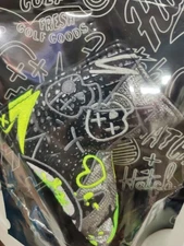 Hatch Golf Defective Neon Croc Leather Putter Blade Cover