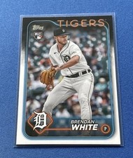 2024 Topps Series 1 #8 Brendan White RC Detroit Tigers