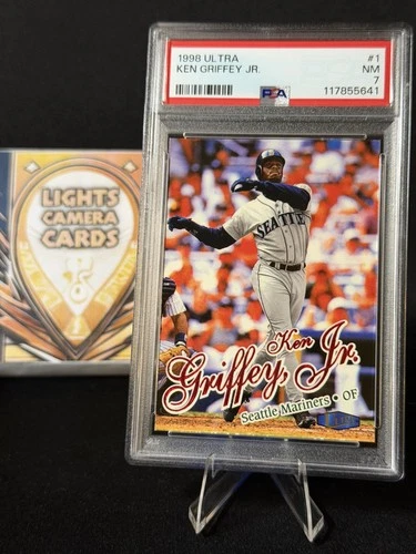 1998 ULTRA #1 KEN GRIFFEY JR. PSA 7 NM HOF