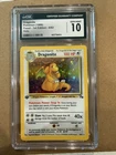 1st Edition Fossil Dragonite Holo Rare Card 4/62 CGC 10
