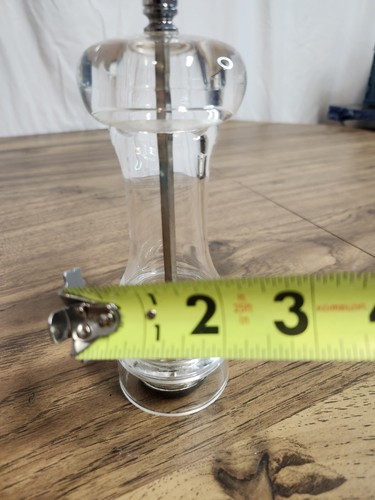 VINTAGE OLDE THOMPSON CLEAR ACRYLIC Salt Or Pepper Mill - Picture 5 of 6