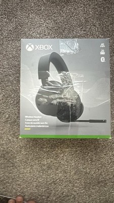 Microsoft Xbox Wireless Gaming Headset Carbon Black Over Ear Headphones