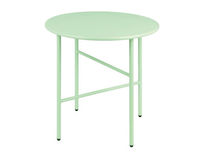 Bomoe Finn Beistelltisch 53×36 cm Mint Metall   Garten & Balkon Tisch