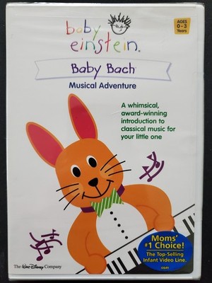 Baby Einstein: Baby Bach - Musical Adventure (DVD, 2002) Disney NEW SEALED OOP