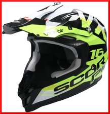CASCO HELMET MOTO DA CROSS ENDURO MOTARD QUAD SCORPION VX-16 AIR X-TURN