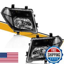 Liwedfg Headlight Assembly Compatible Nissan / Halogen