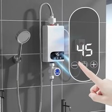 Electric Tankless Instant Hot Water Heater Under Sink Tap Kitchen Bathroom 5500W