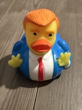 President Donald Trump Duck Make America Quack Again Rubber Ducky