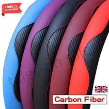 PU Leder Auto Lenkrad Bezug Anti-Rutsch Zubehör 38CM/15Zoll\·