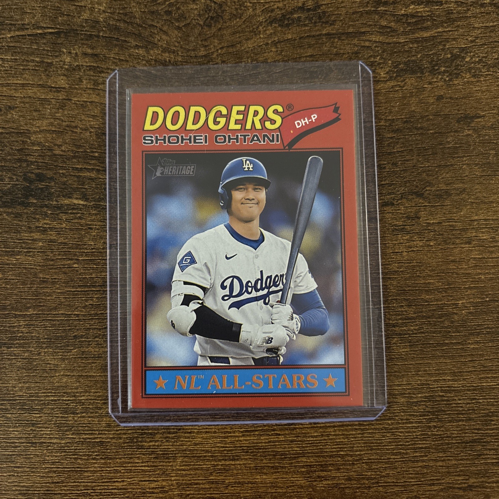 2026 Topps Heritage - Shohei Ohtani #290 Red Border