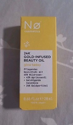 Nø Cosmetics 24K Gold-infused Beauty Oil Glow Today 20 ml Gesichtsöl NEU