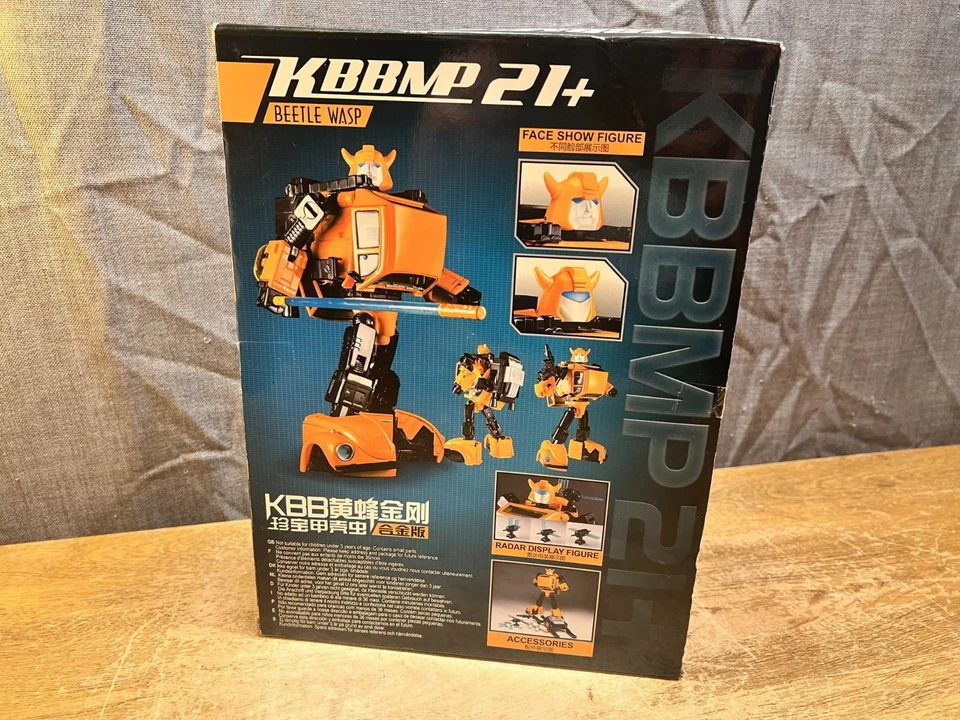KBB 21+ Model - Beetle Wasp - Transformers/Bumblebee - Alloy - Unopened - NIB - Image 2 of 4