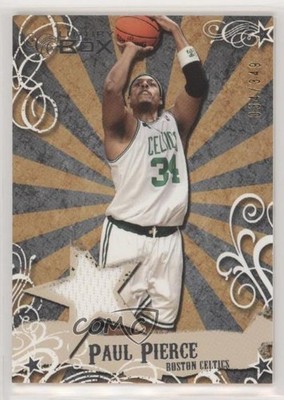 2006-07 Topps Luxury Box Mezzanine Relics 34/349 Paul Pierce #MR-PP HOF 7y2