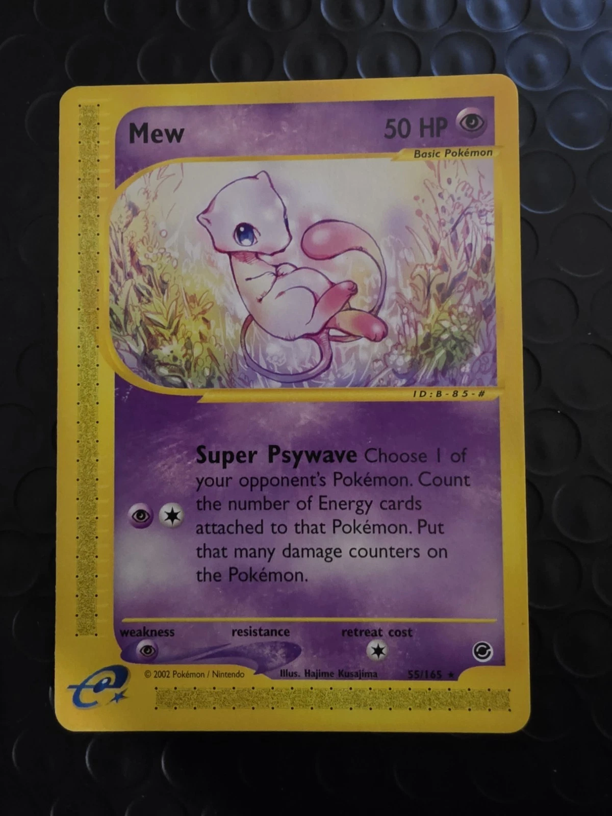 Pokemon TCG Mew 55/165 Expedition Base Set Non Holo Rare Unlimited 2002