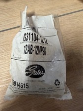 Gates G31104-1212 SureLok 3/4" .15" Air Brake to Male Pipe 90° Coupling