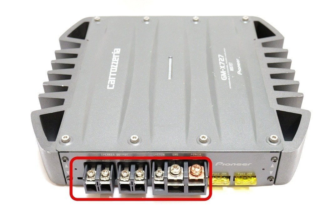 carrozzeria GM-X727 アンプ Pioneer Carrozzeria GM-X727 2 Channel Power Amplifier 200W Vintage