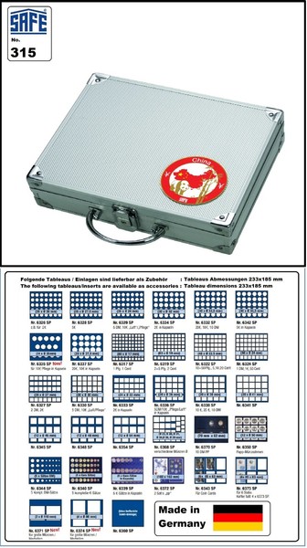 MüNzkoffer-Volksrepublik-China-3D-Plakette-Safe-315-0-Leer-Platz-FüR-9-Tableaus-image
