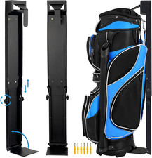 Golf Bag Wall Mount Storage Rack - Adjustable Organizer for Garage  Home