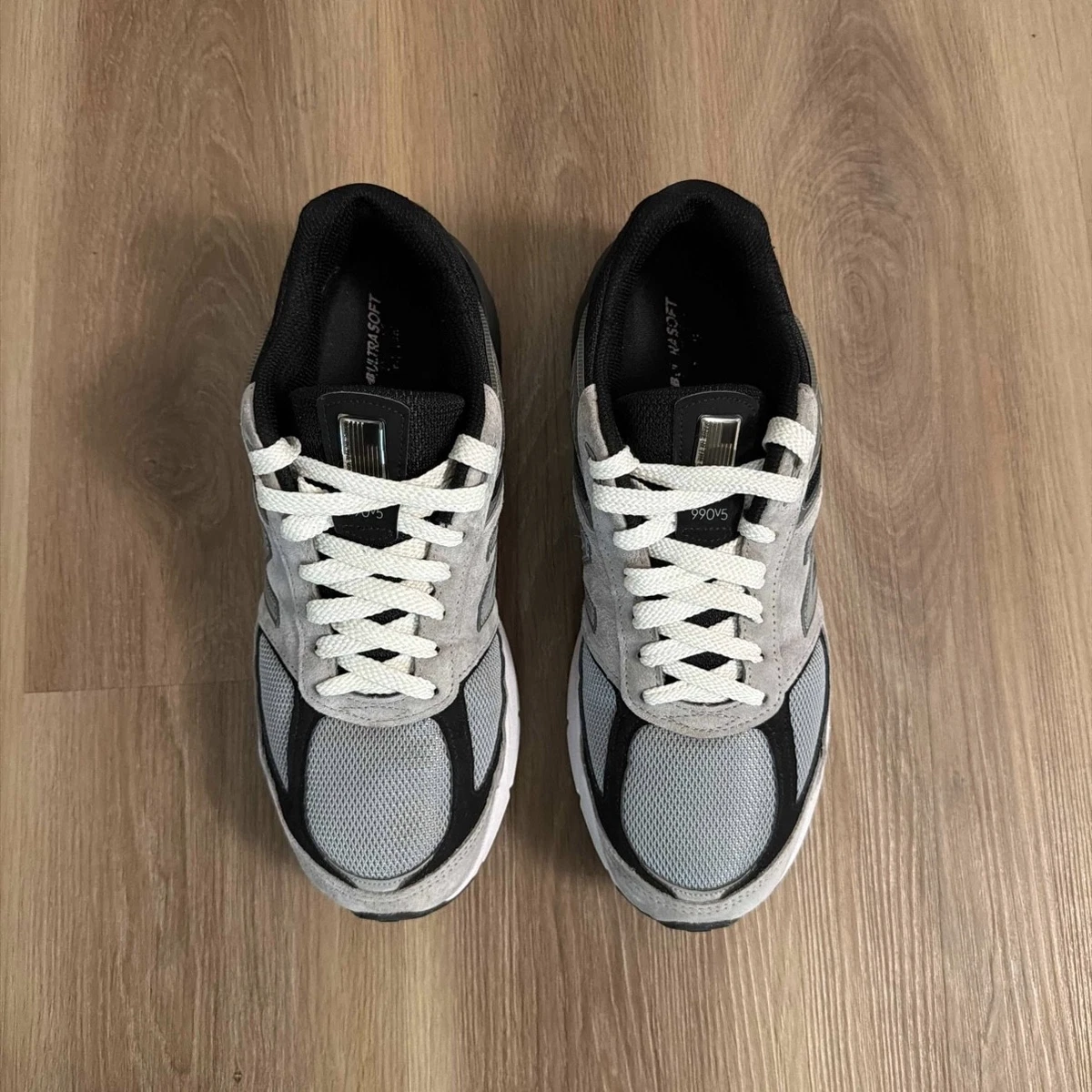 New Balance 990v5 Made In USA 2E Wide Black for Sale