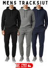 NEW MENS TRACKSUIT SET FLEECE HOODIE TOP BOTTOMS JOGGERS GYM TRACKIES JOGGING