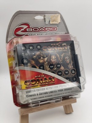 Age Of Conan ZBoard Gaming overlay Keyboard Game Keyset Neu