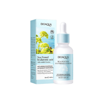 Bioaqua Sea Fennel Facial Essence Hyaluronic Acid Anti-Wrinkle Moisturizing 30ml