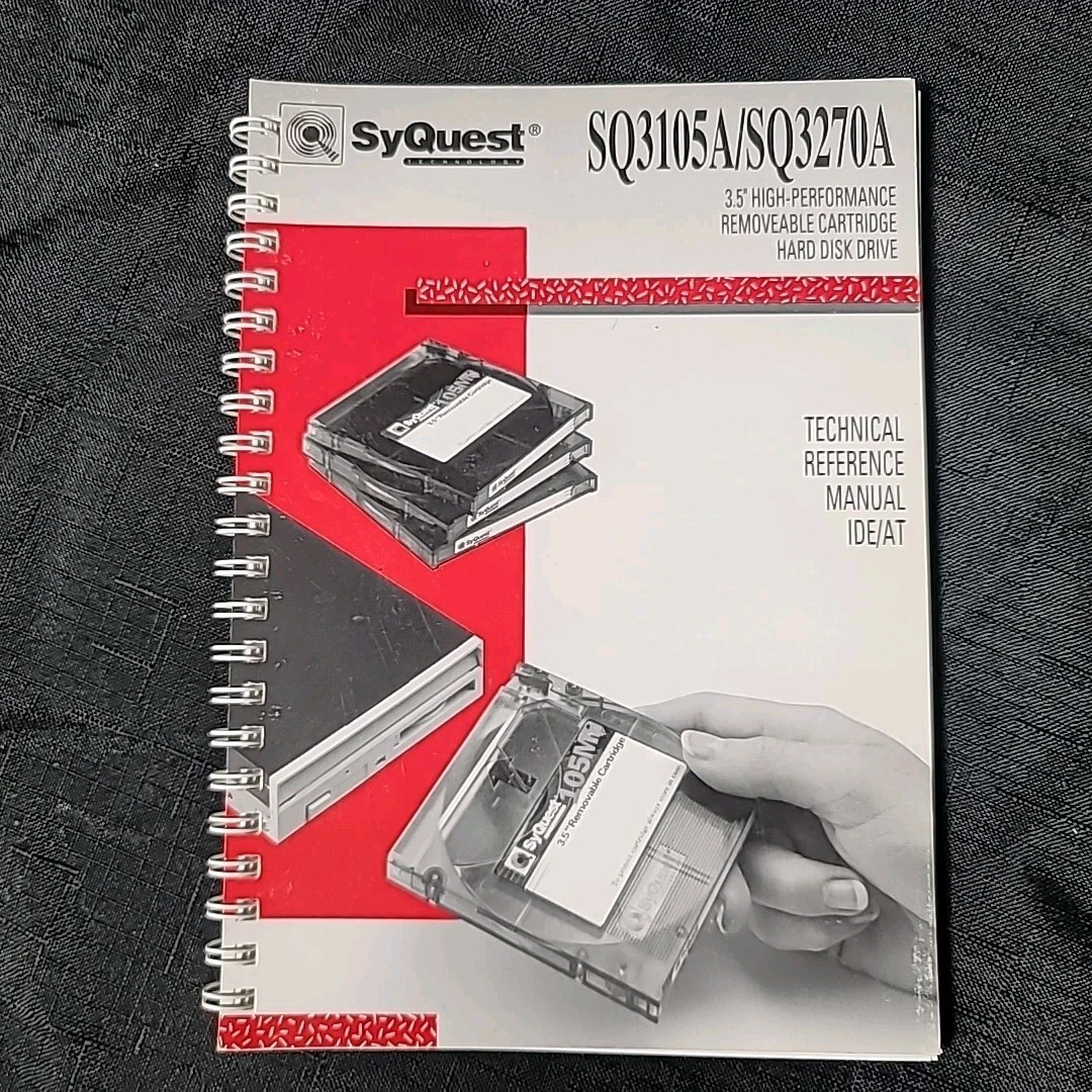 SyQuest SQ3105A SQ3270A 3.5