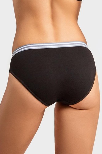 Mamia Women's Soft Breathable Cotton Bikini Brief Panties, Pack of 6 - Picture 3 of 18