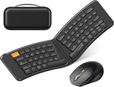 ProtoArc Foldable Multi Device Keyboard And Mouse Combo Model XKM03