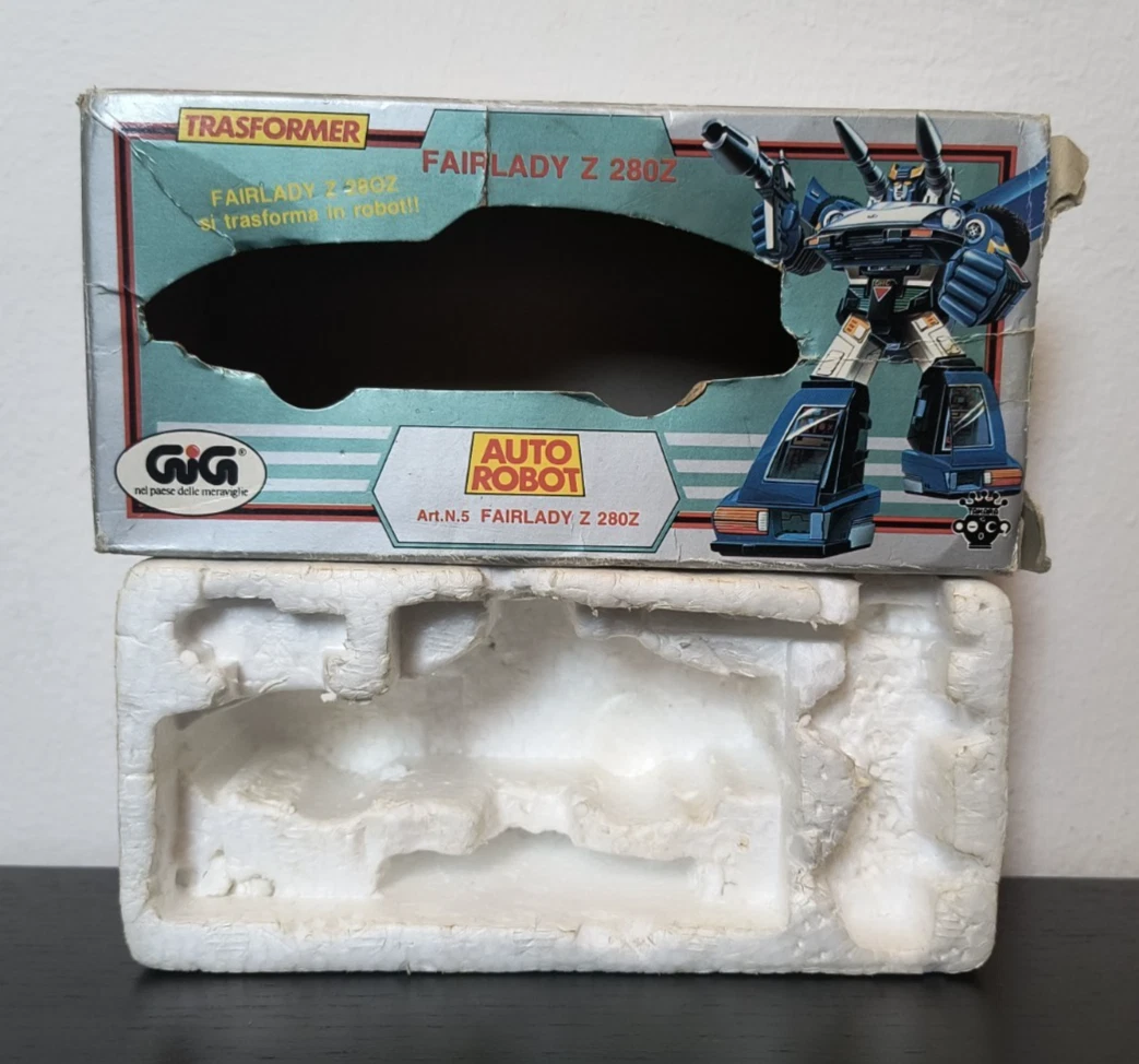 DIACLONE TRANSFORMER N.5 FAIRLADY Z 280Z GIG TAKARA 1980 1982 JAPÓN