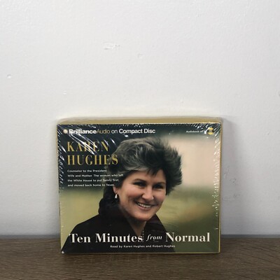 Ten Minutes From Normal Karen Hughes 2004 Audiobook CD Disc Brilliance Audio NOS