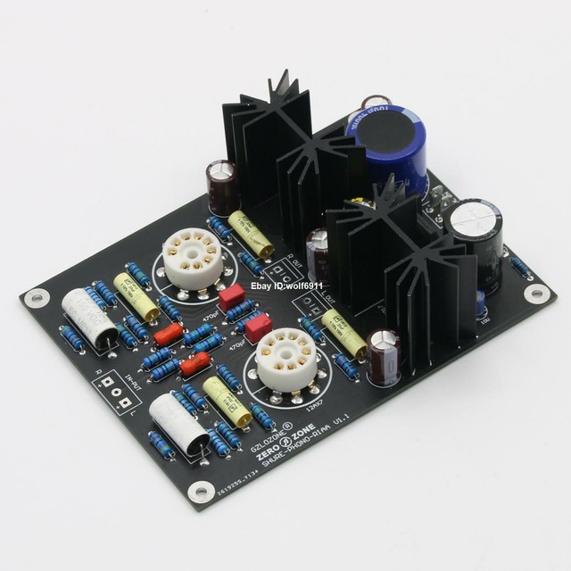 HIFI Tube MM RIAA Turntable Phono Preamplifier Board /Pcb/Kit Base On SHUER HIFI Tube MM RIAA Turntable Phono Preamplifier Board /Pcb/Kit Base On SHUER