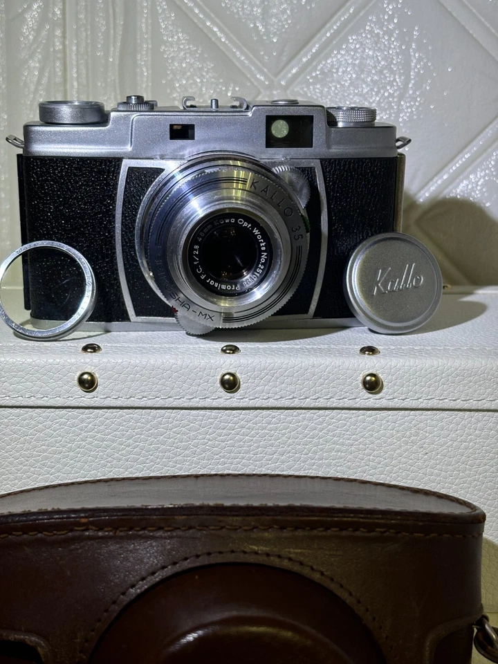 🚀🎁《COMO NUEVA en estuche》Cámara fotográfica telémetro 35mm Kowa Kallo 35E de 35mm de JAPÓN✈✈✈✈✈✈ Foto 3 de 4